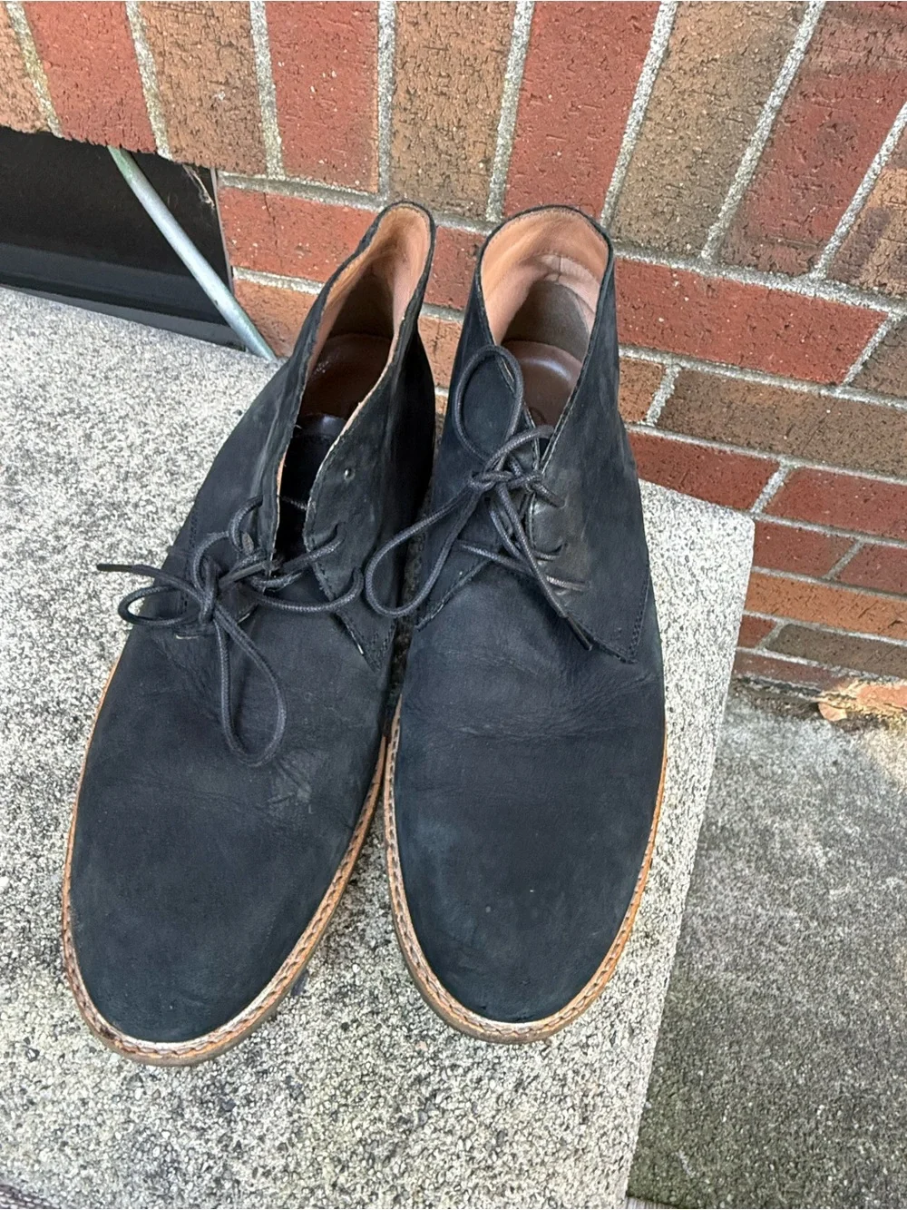 Clarks Paulson Mid Men’s Size 9.5 Black Leather Chukka Boots